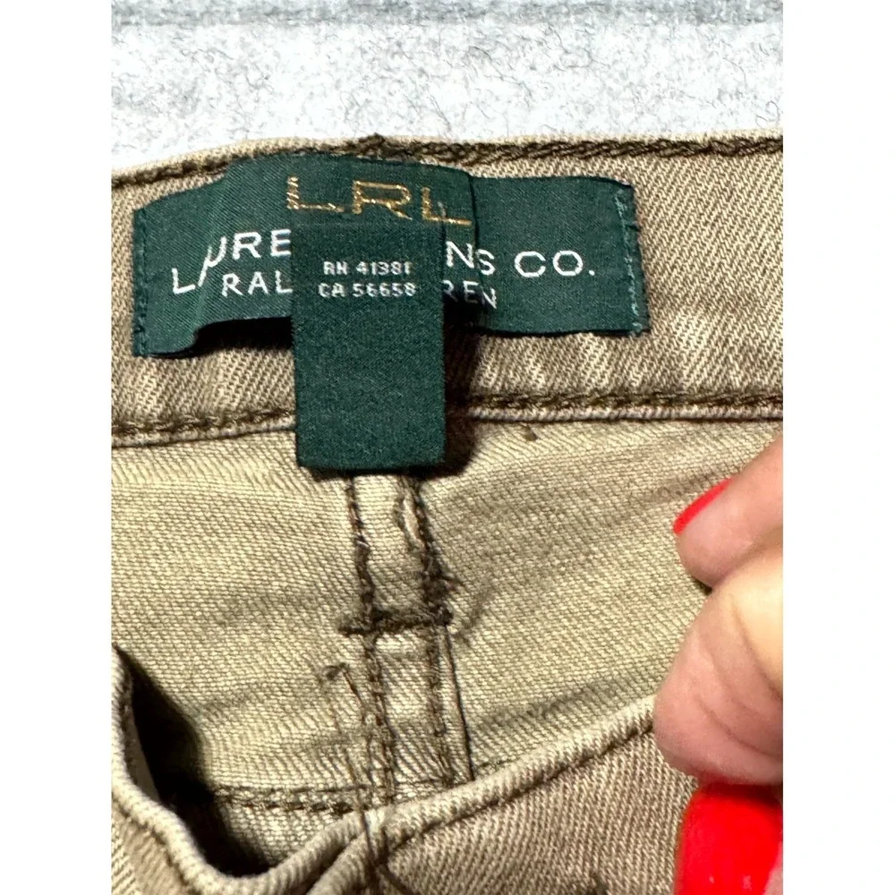 Ralph Lauren Pants Women's Size 10 cream Jeans straight leg